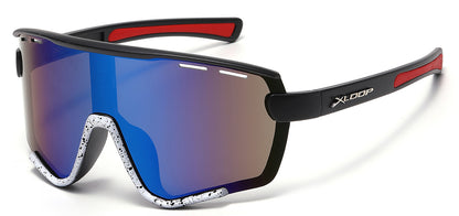 X-Loop Wrap Shield Sunglasses x3694