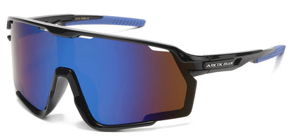 Artic Blue Sports Wrap Sunglasses ab-91