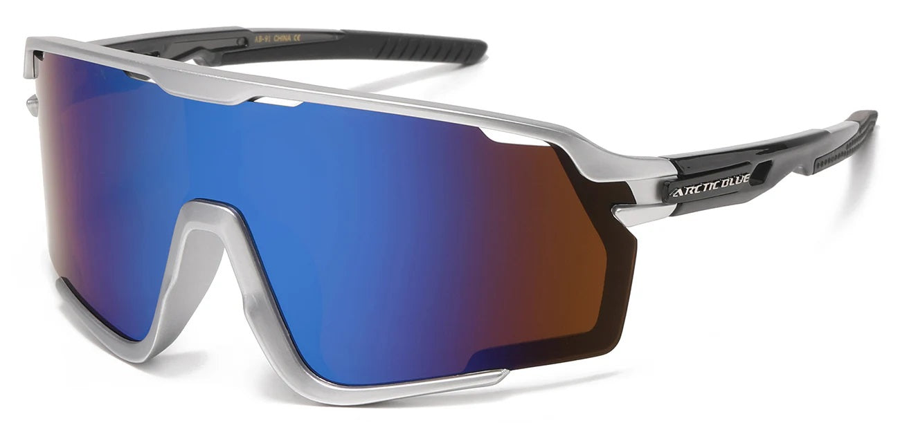 Artic Blue Sports Wrap Sunglasses ab-91