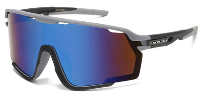Artic Blue Sports Wrap Sunglasses ab-91