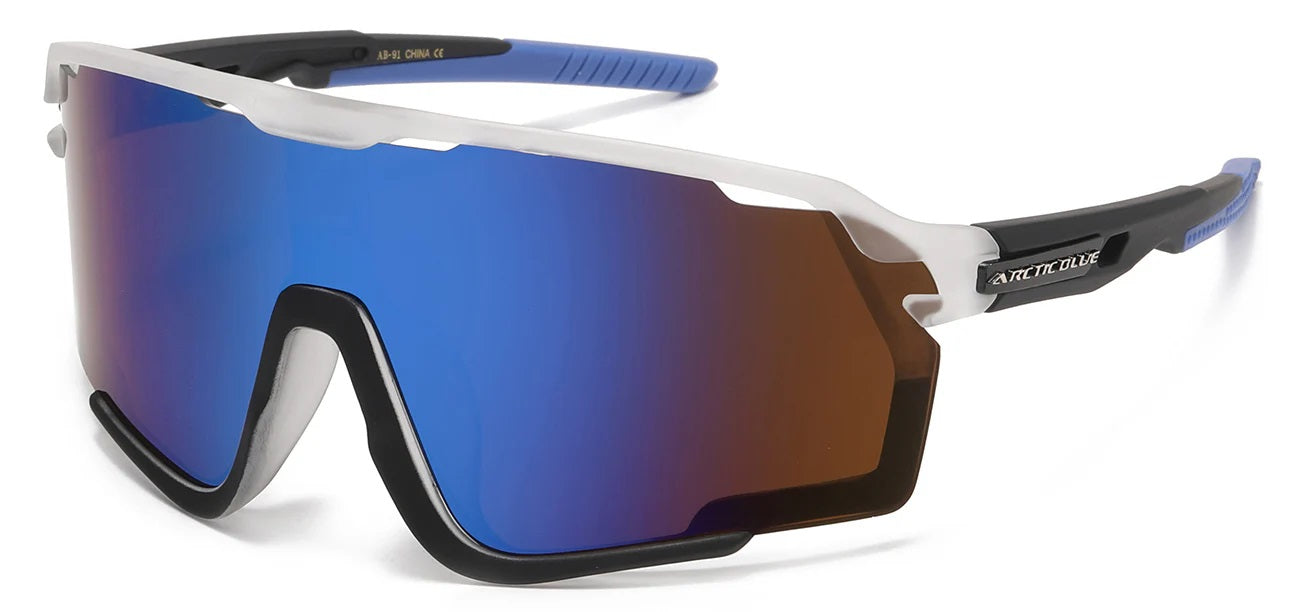 Artic Blue Sports Wrap Sunglasses ab-91