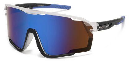 Artic Blue Sports Wrap Sunglasses ab-91