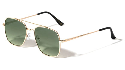 Slim Frame Square Aviators Sunglasses av-1729
