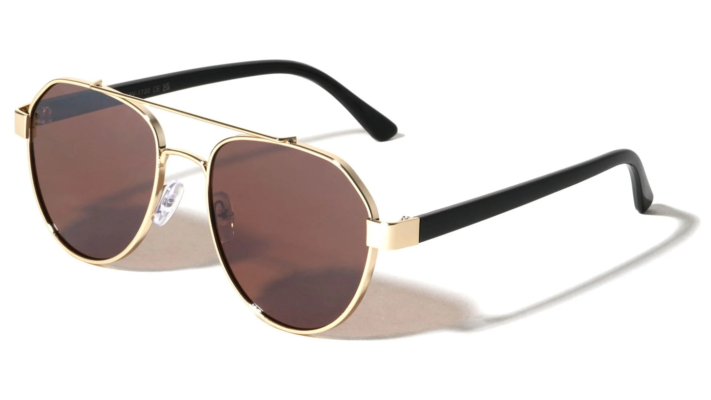 Modern Geometric Aviator Sunglasses av-1730