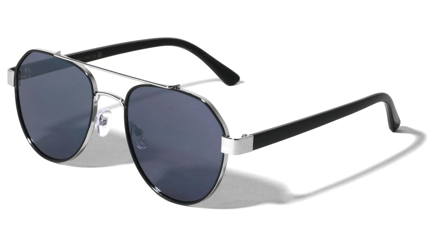Modern Geometric Aviator Sunglasses av-1730