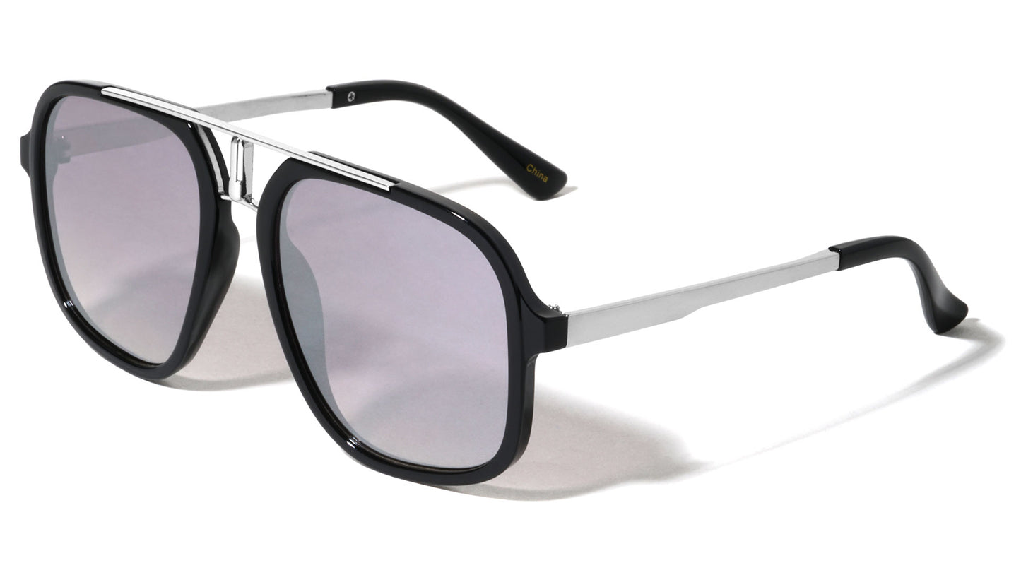 Modern Aviator Bridge Sunglasses av-5478