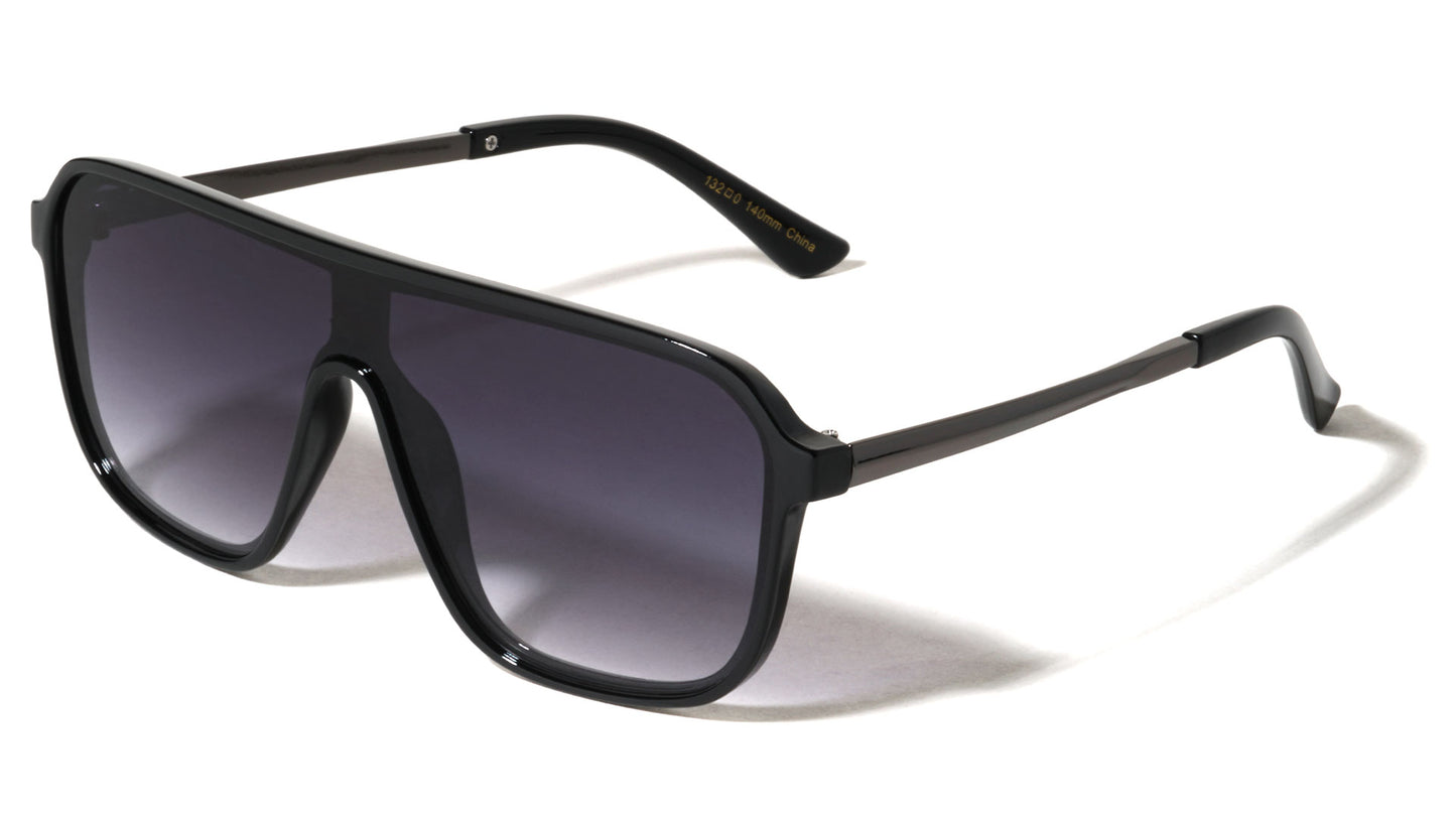 Oversized Shield Sunglasses av-5499