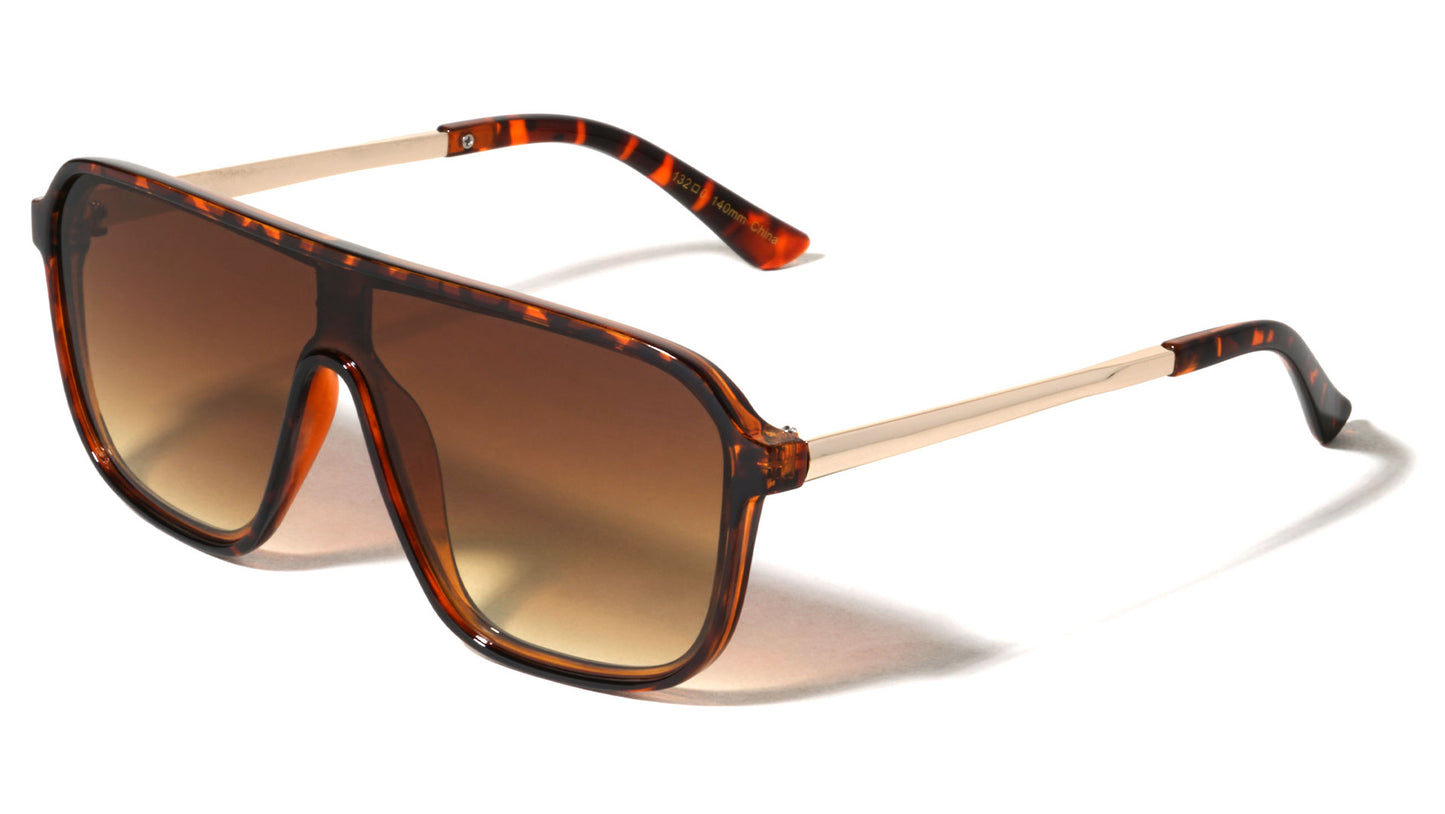 Oversized Shield Sunglasses av-5499