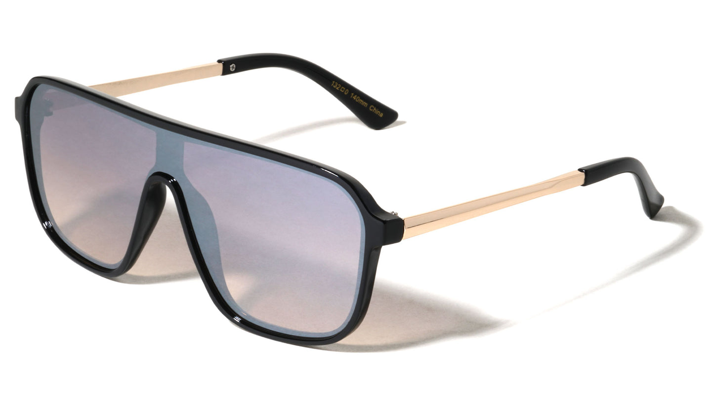 Oversized Shield Sunglasses av-5499