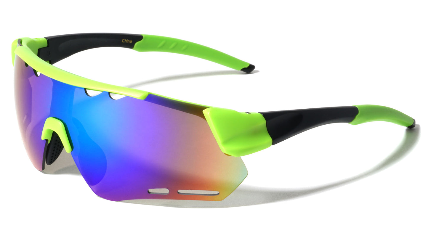 Color Mirror Shield Sunglasses bp0201-cm