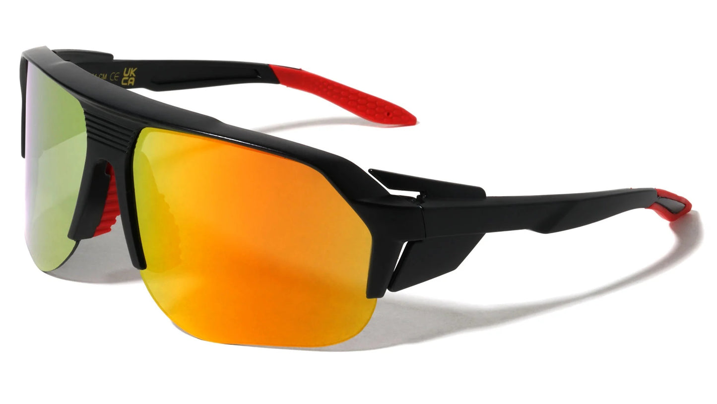 Color Mirror Lens Semi-Rimless  bp0254-cm