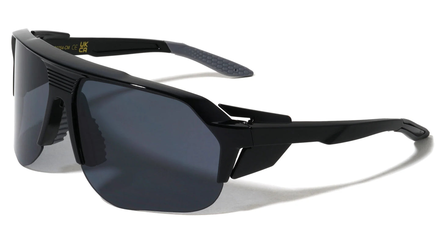 Color Mirror Lens Semi-Rimless  bp0254-cm