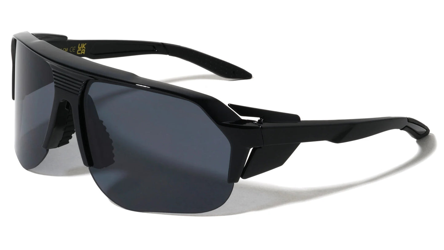 Color Mirror Lens Semi-Rimless  bp0254-cm