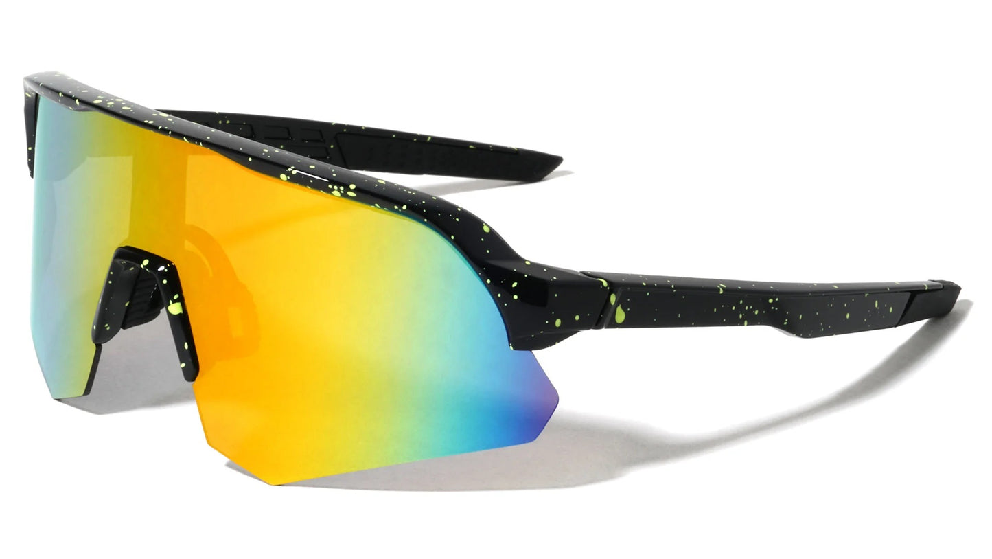 Semi Rimless Shield Sunglasses bp0261-cm