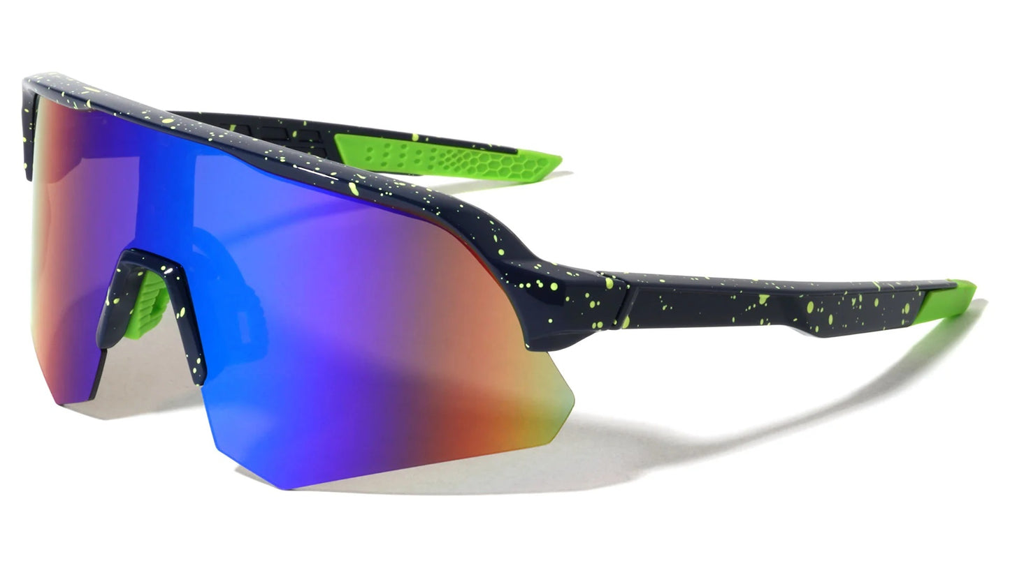 Semi Rimless Shield Sunglasses bp0261-cm