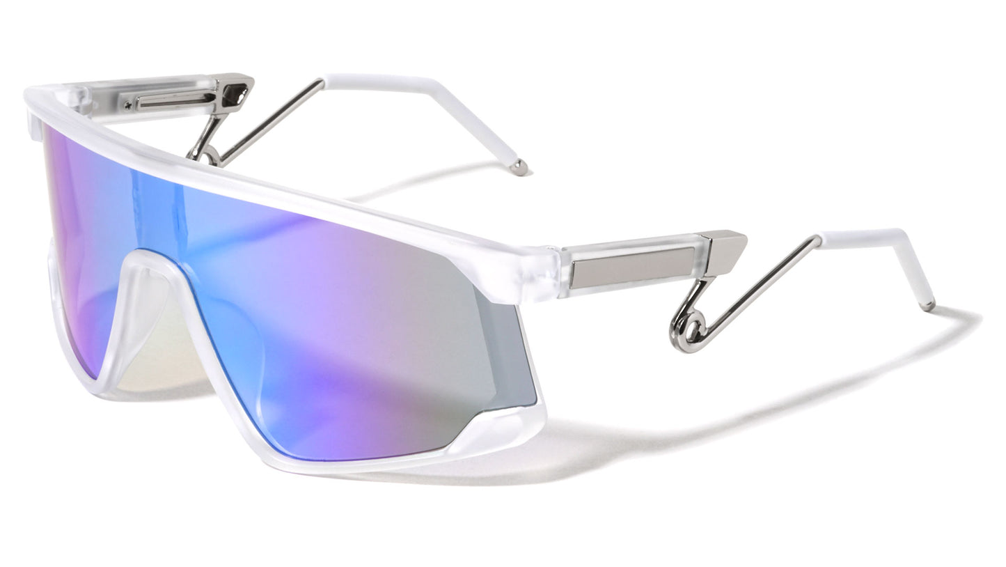 Color Mirror Lens  Shield Shades bp2073-cm