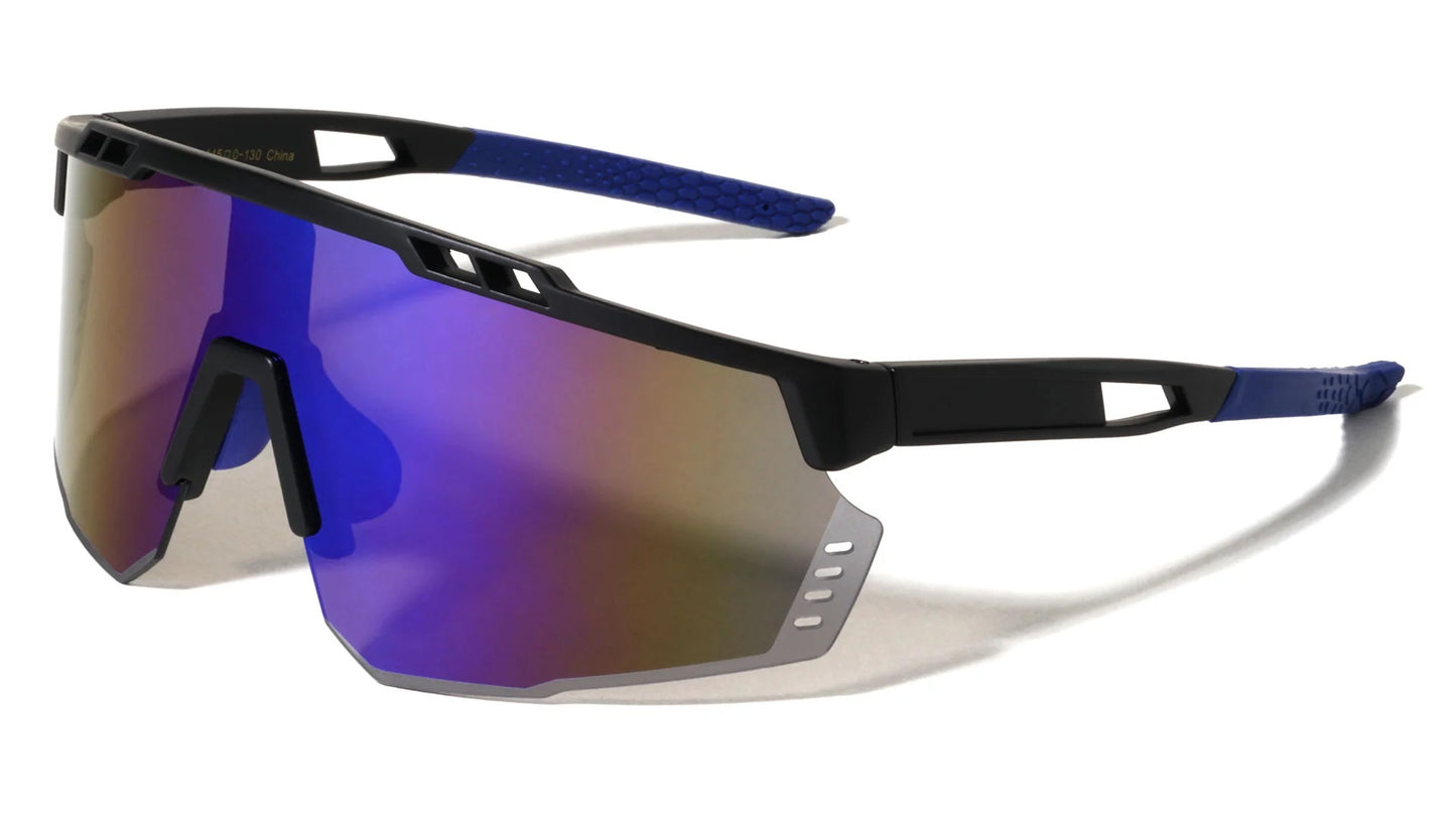 Color Mirror Shield Sunglasses bp0315-cm