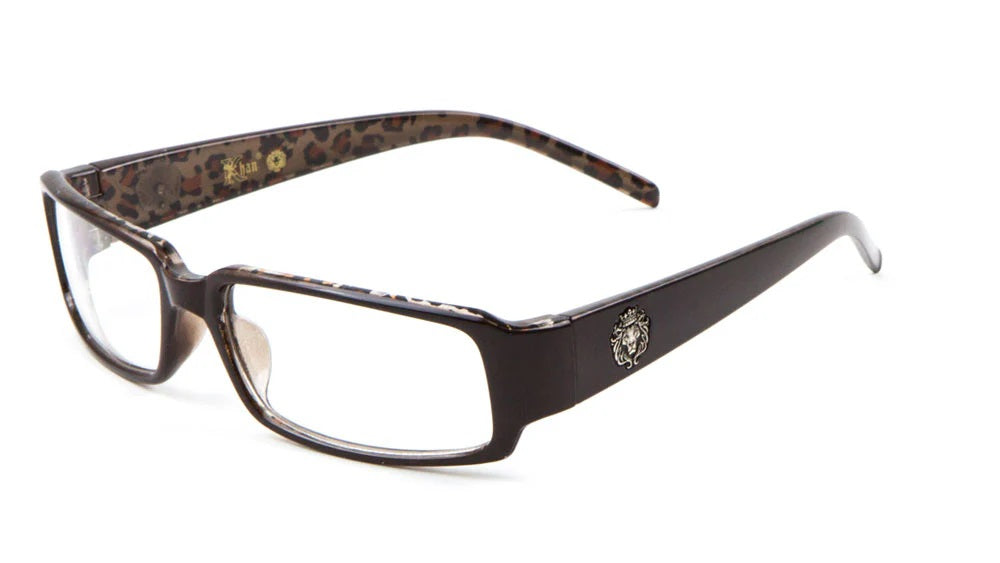 Lion Head Rectangle Clear Lens clr-5209-lh