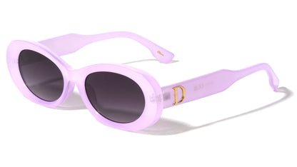 Retro Fashion Oval Sunglasses d-7002