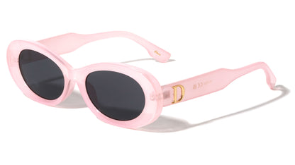 Retro Fashion Oval Sunglasses d-7002