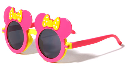 Kids Mouse Bow Flip Sunglasses k766