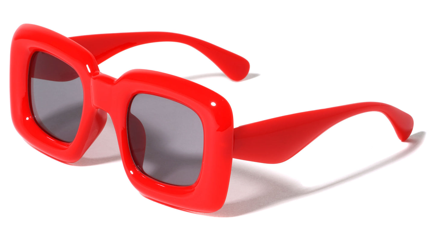 Kids Plastic Square Sunglasses k911-inflated