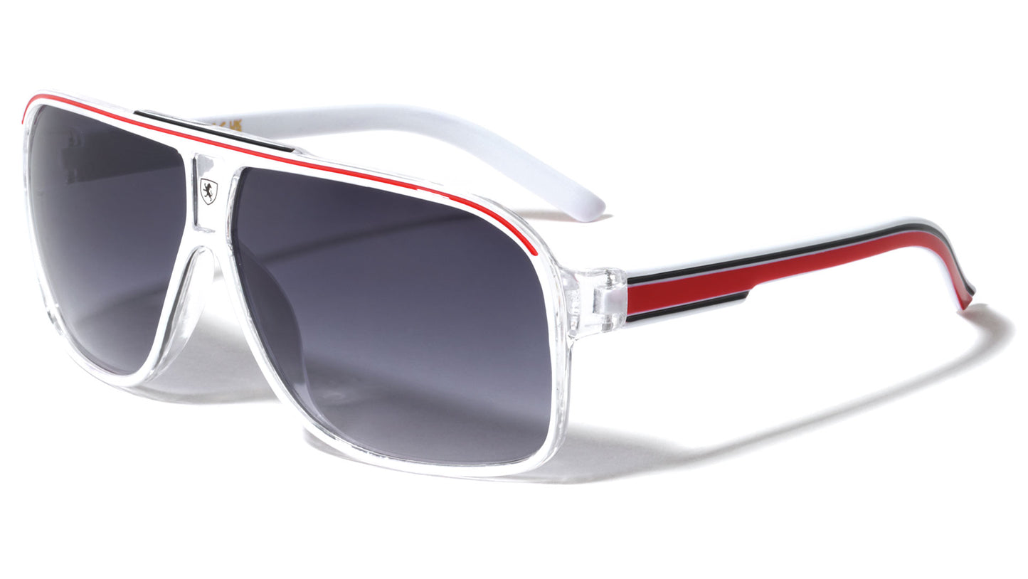 Khan Crystal Frame Aviator Sunglasses kn-5135