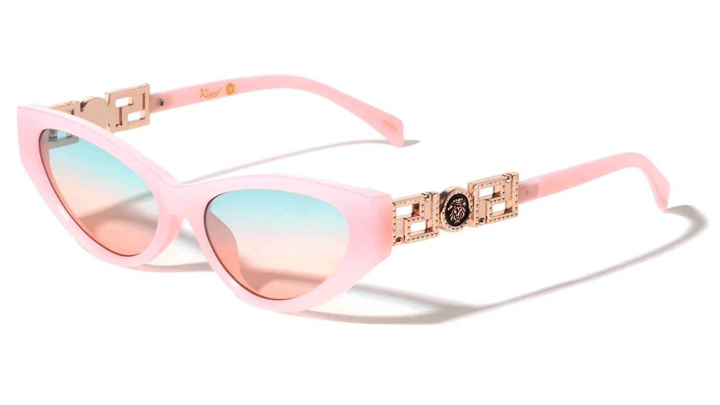 Lion Fashion Cateye Sunglasses lh-p4120