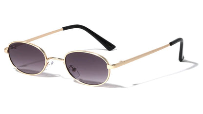 Metallic Oval Sunglasses m10729