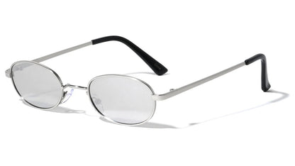 Metallic Oval Sunglasses m10729