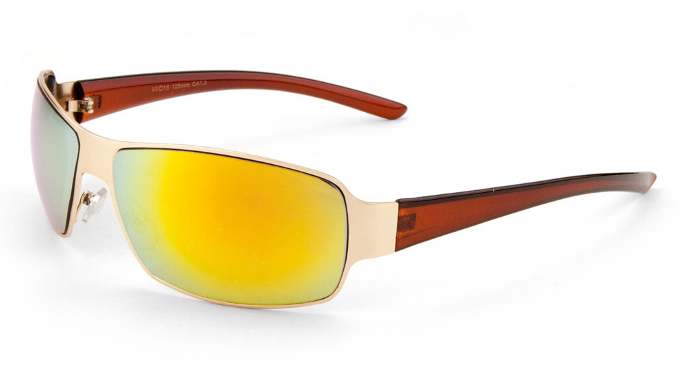 Metallic Color Mirror Sunglasses m2225-cm