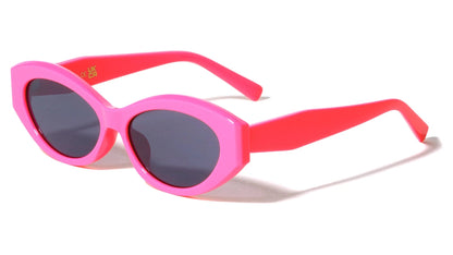 Oval Lens Retro Cat Eye Sunglasses p1005