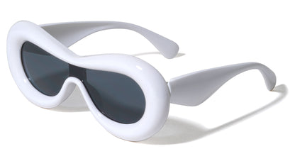 Fashion Inflated Shield Sunglasses p1023