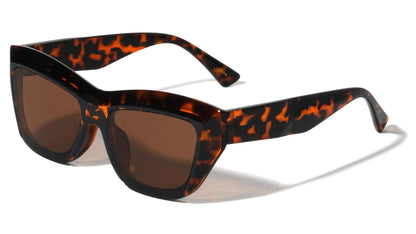 Crystal Color Cat Eye Frame Sunglasses p1037