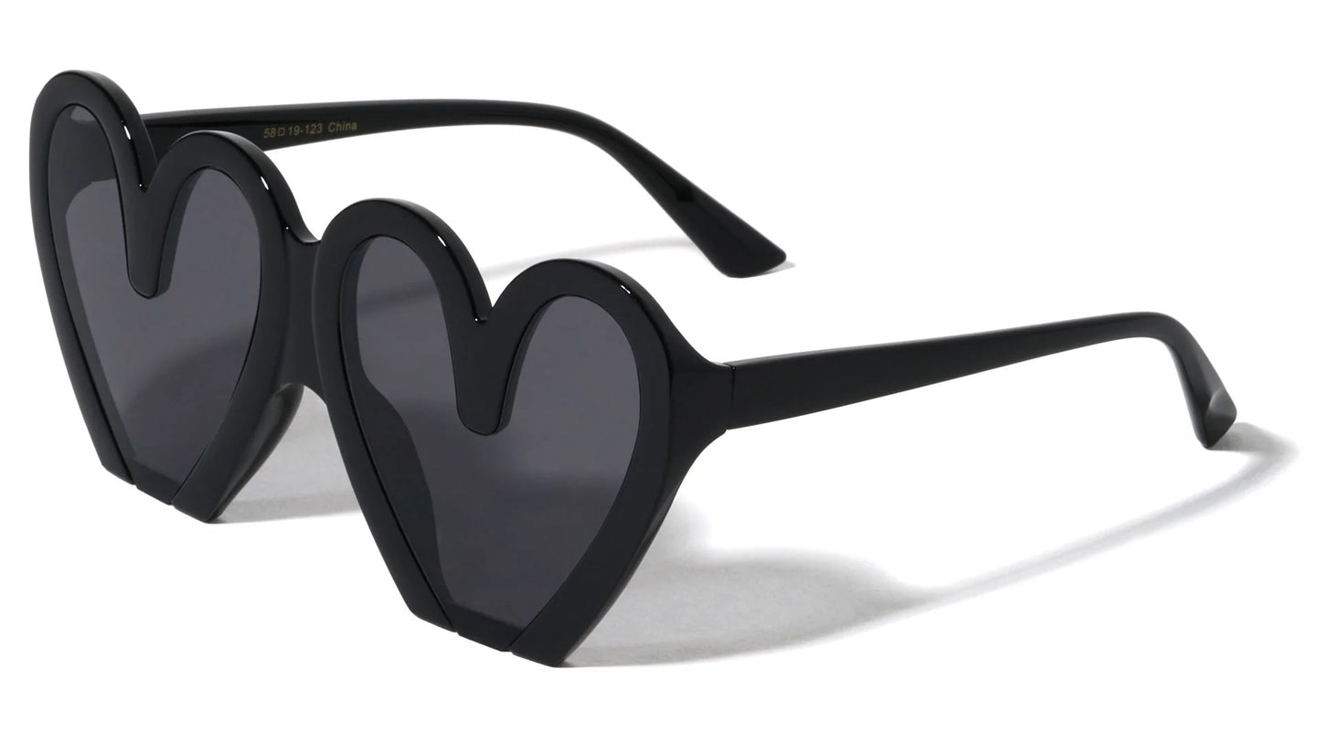 Cut Bottom Heart Shaped Shades p1046