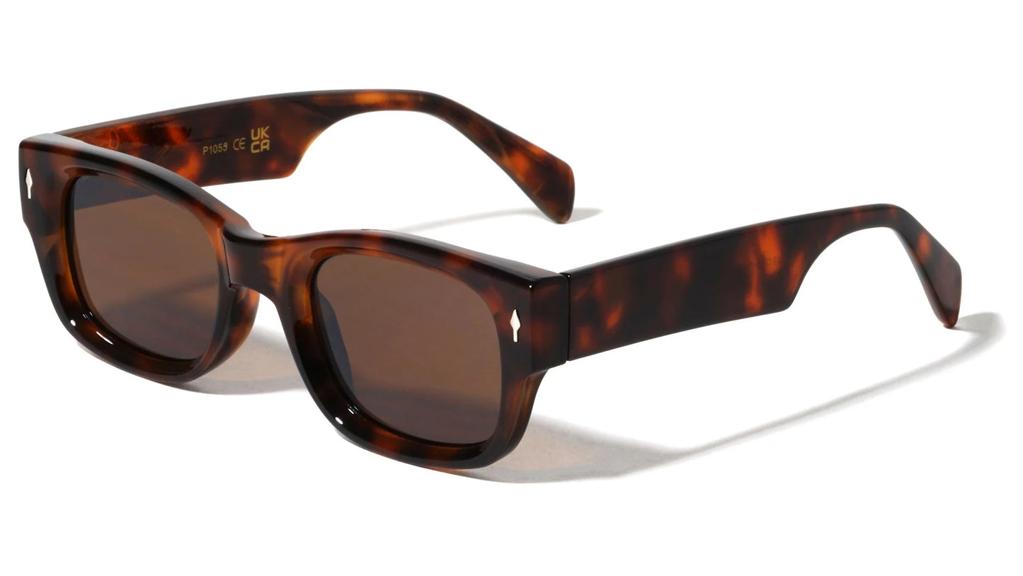 Crystal Color Square Frame Sunglasses p1055