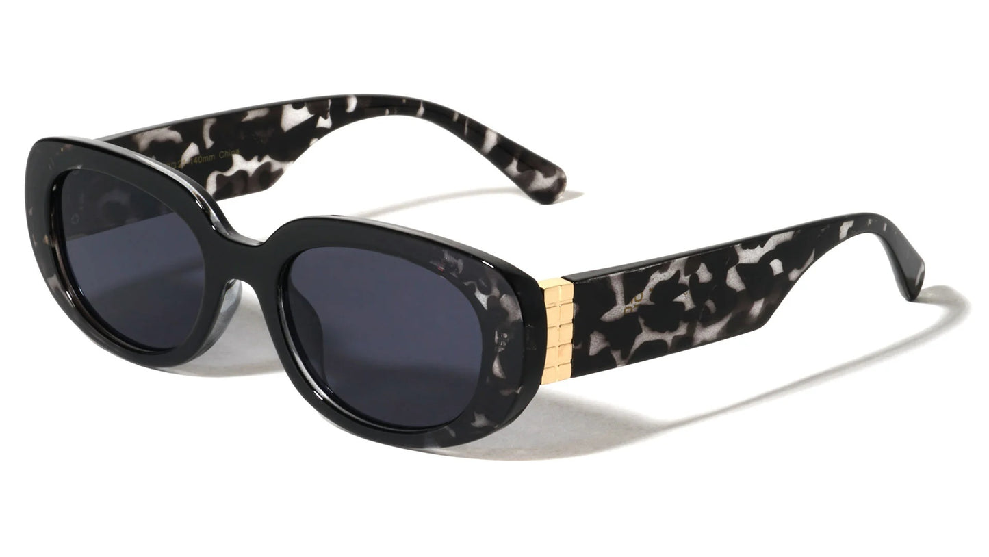 Retro Fashion Oval Sunglasses p1113