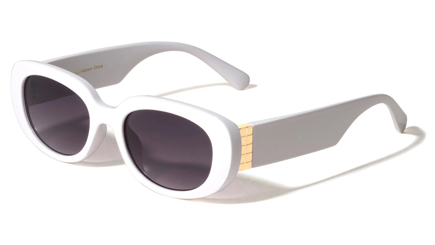 Retro Fashion Oval Sunglasses p1113