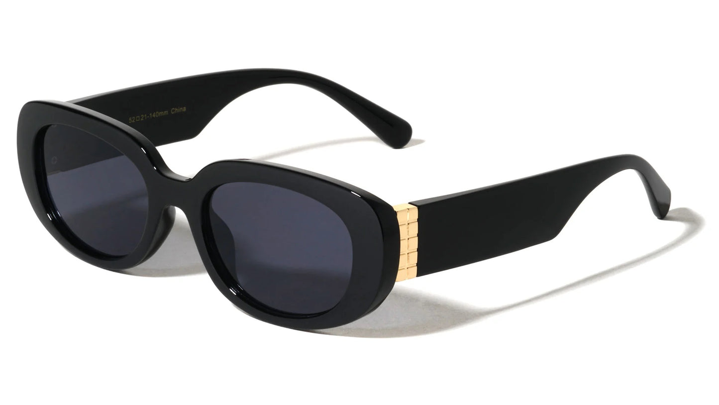 Retro Fashion Oval Sunglasses p1113