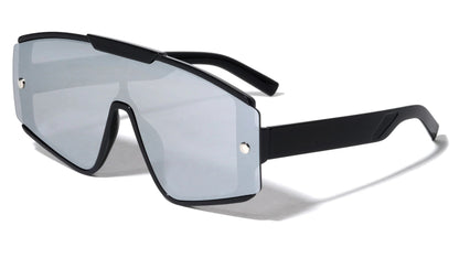 Semi-Rimless Fashion Sunglasses p30463