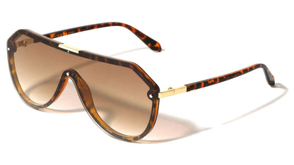One Piece Shield Aviator Sunglasses p30671