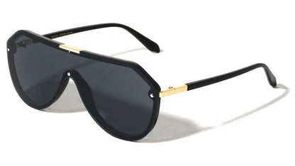 One Piece Shield Aviator Sunglasses p30671