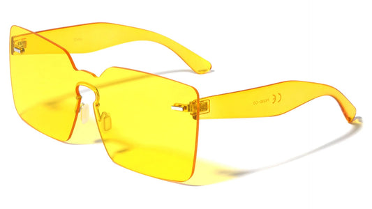 Rimless Crystal Color Sunglasses p6290-co