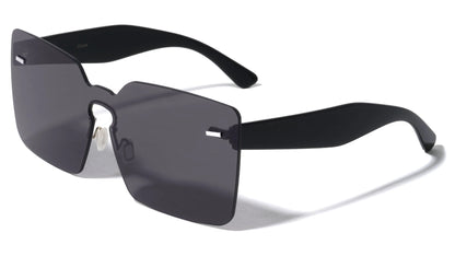 Rimless Crystal Color Sunglasses p6290-co