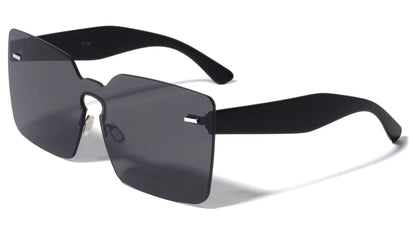 Rimless Color Mirror Sunglasses p6309-cm