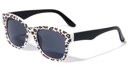 Retro Classic Animal Print Sunglasses w-639