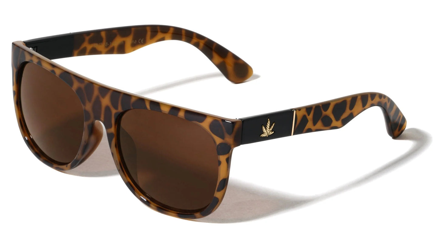 Retro Classis Flat Top Sunglasses w-676-lf