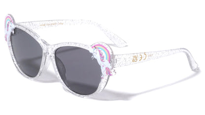 Kids Unicorn Glitter Crystal Cat Eye k903