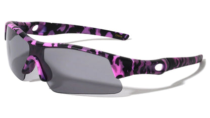 Kids Semi Rimless One Piece Shield k916-camo