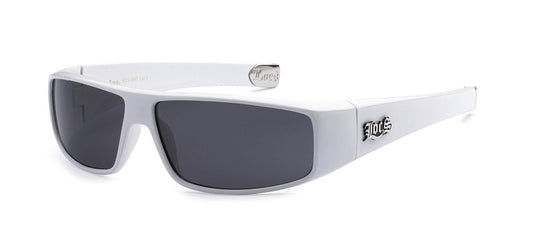 Locs All White Sunglasses loc9035-wht